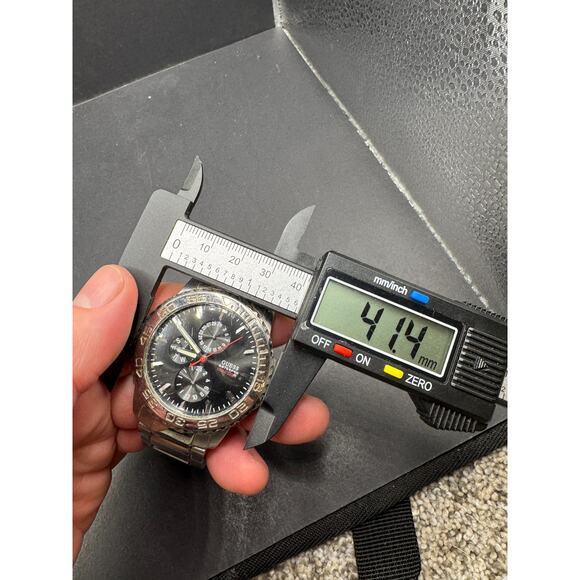 Guess Waterpro Men's Watch G95377G Black Dial Stainless Steel 41.4mm 100M WR - Picture 11 of 12